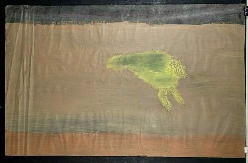 Abstract oil and mixed media - oil,